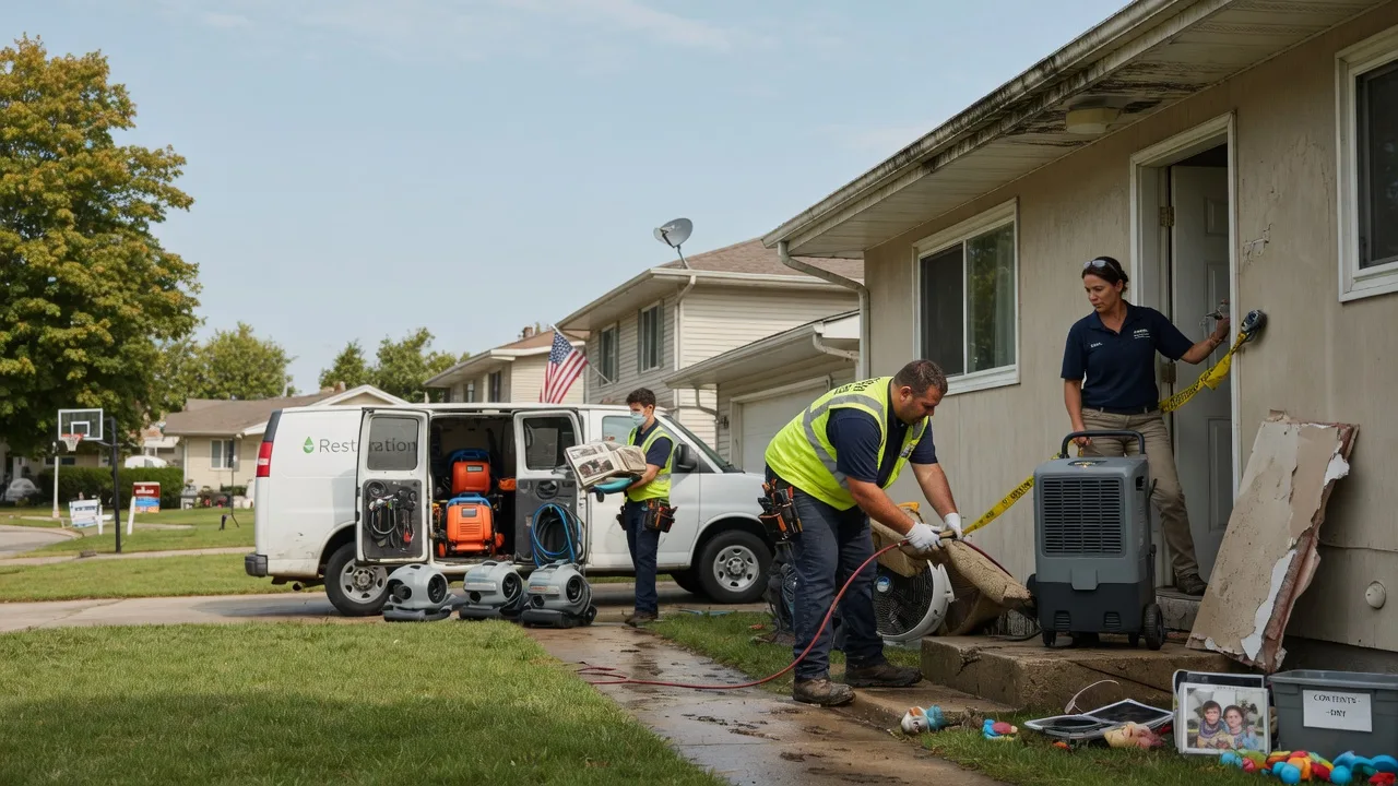 Water Damage Restoration in Sheboygan, WI near me